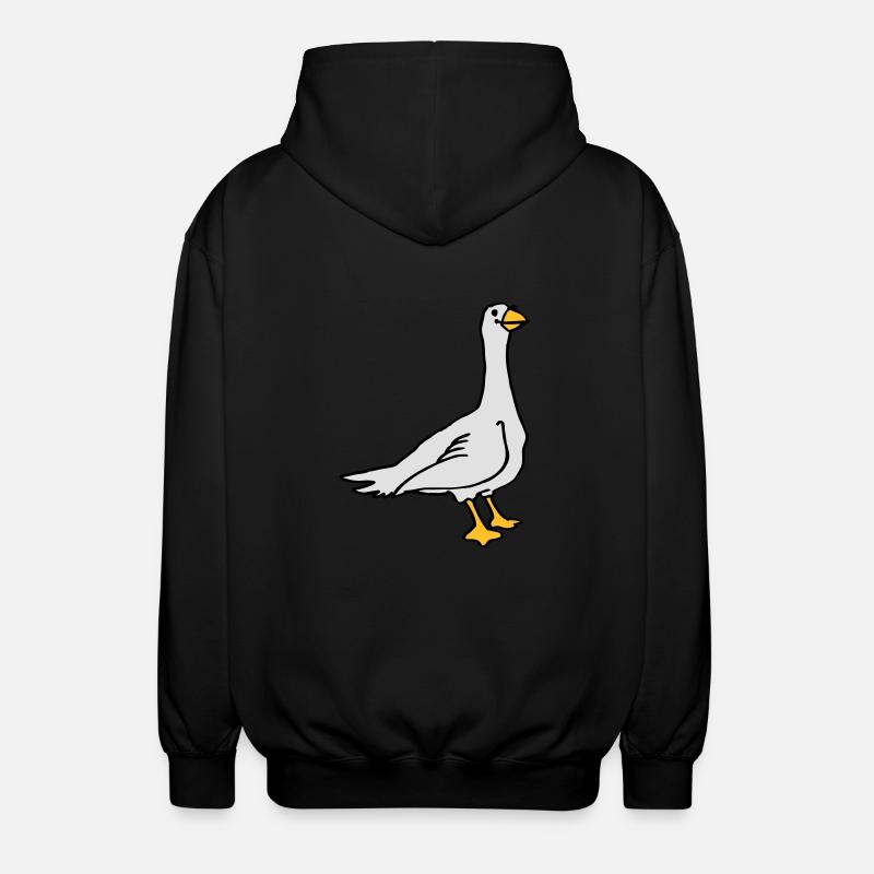 Oie - Veste à capuche unisexe - noir