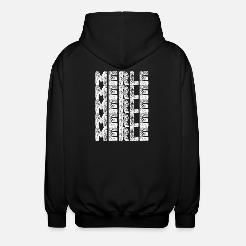 Held Merle - Unisex Kapuzenjacke - Schwarz