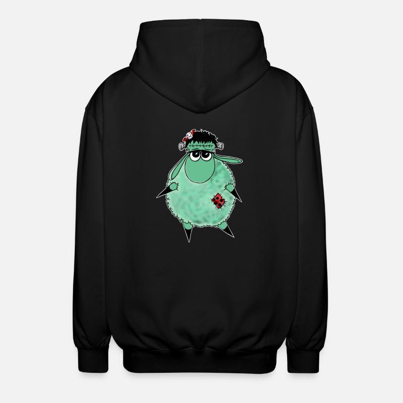 Wolly Sheepling Monstre d’Halloween - Veste à capuche unisexe - noir