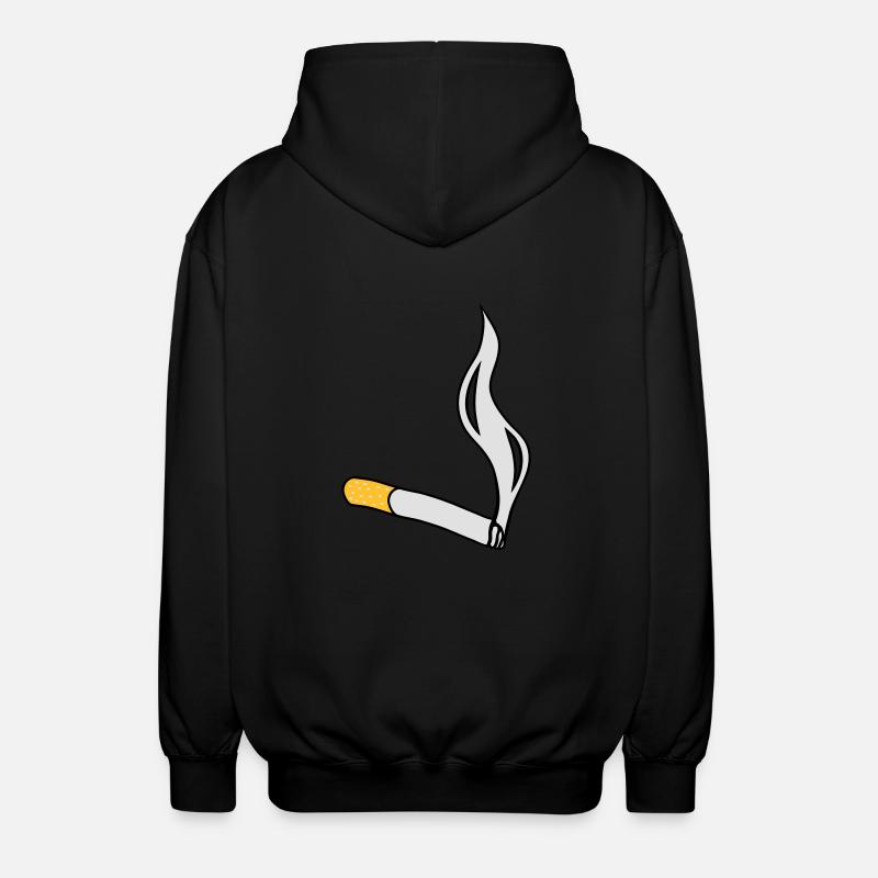 cigarette - Veste à capuche unisexe - noir