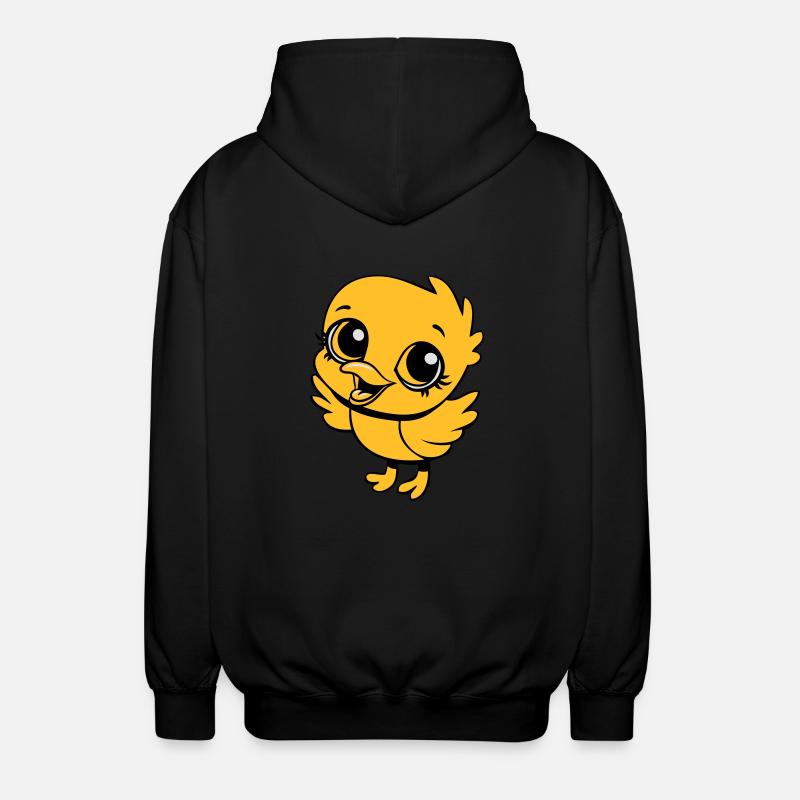 chiches lunettes Drôle Cool - Veste à capuche unisexe - noir