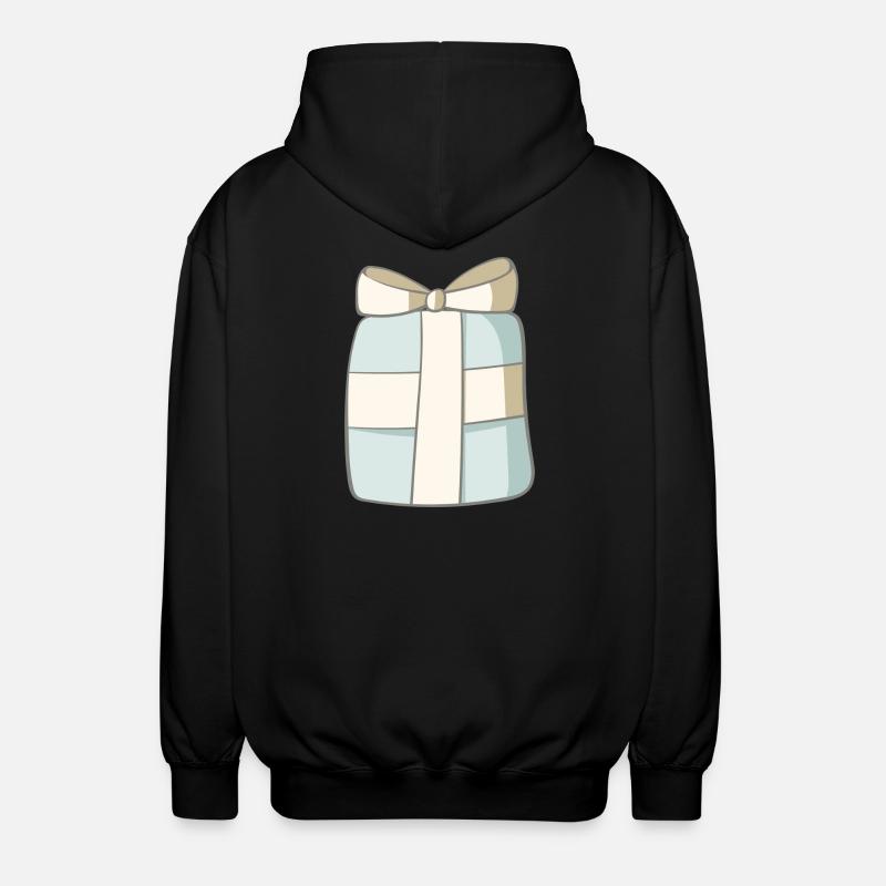 Geschenk - Unisex Kapuzenjacke - Schwarz