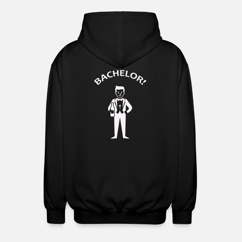 Feierlicher Junggesellenabschied Humor - Unisex Kapuzenjacke - Schwarz