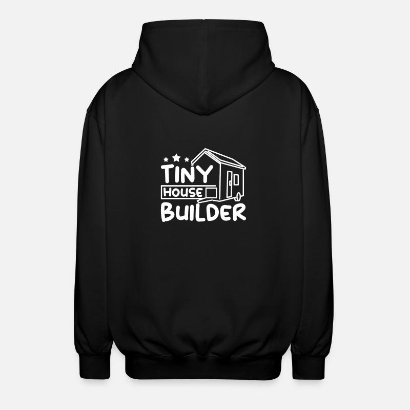 Constructeur de tiny house - Veste à capuche unisexe - noir