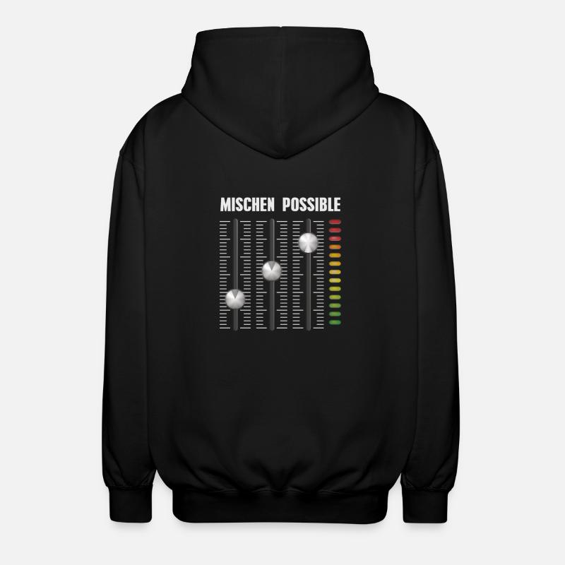Mischen Possible - Unisex Kapuzenjacke - Schwarz