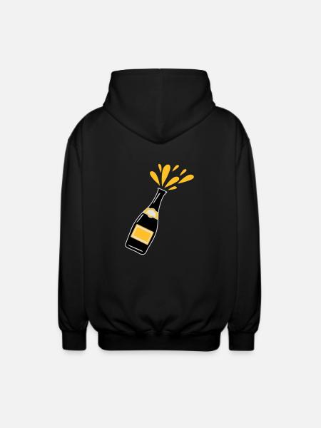 Schampus - Unisex Kapuzenjacke - Schwarz