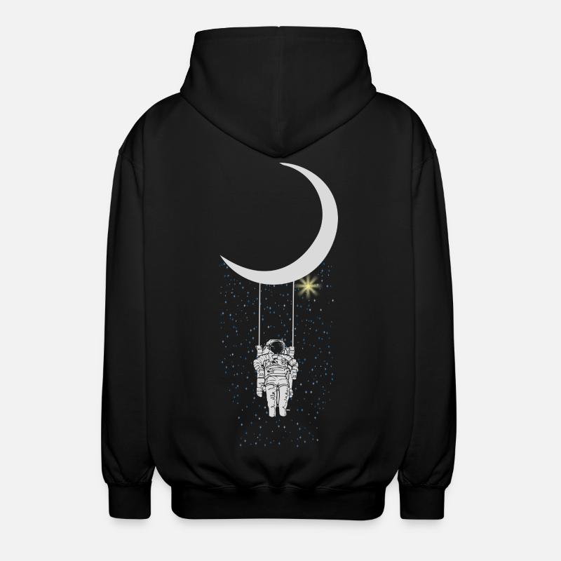 astronaute - Veste à capuche unisexe - noir
