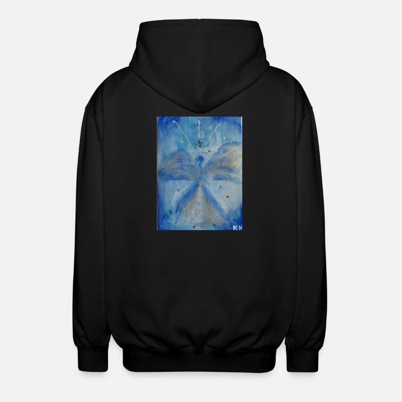 Erzengel Michael - Unisex Kapuzenjacke - Schwarz
