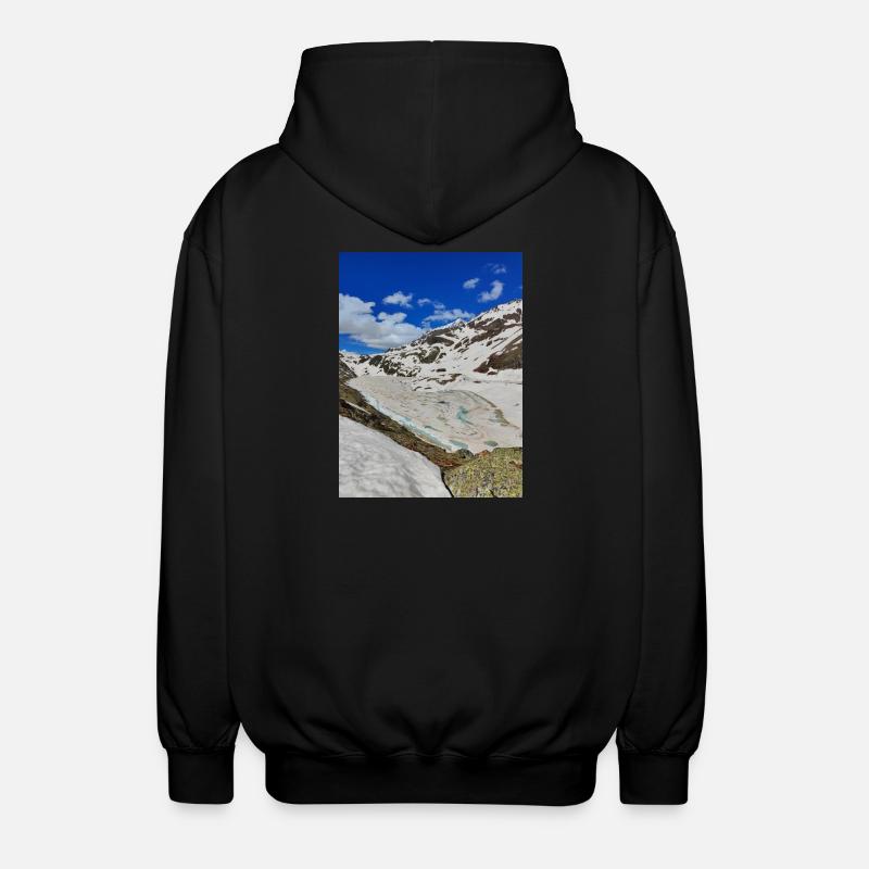Lac Blanc Juni 2024 - Unisex Kapuzenjacke - Schwarz