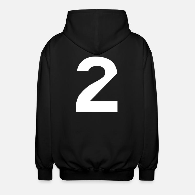 2 Zwei - Unisex Kapuzenjacke - Schwarz