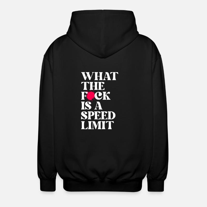 Auto - Unisex Kapuzenjacke - Schwarz