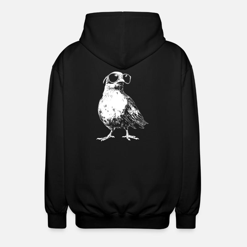 Lunettes de soleil Cool Dove - Veste à capuche unisexe - noir
