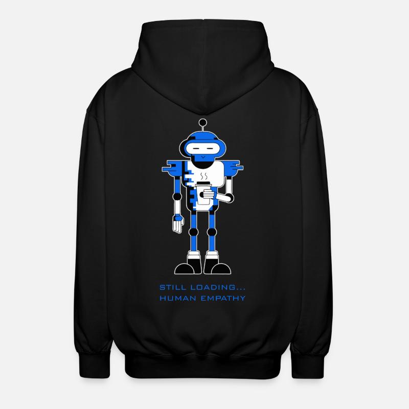 Still loading... Human Empathy - Unisex Hooded Jacket - black