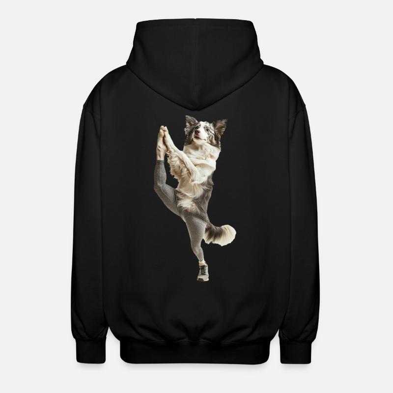 Australischer Schäferhund - Unisex Kapuzenjacke - Schwarz