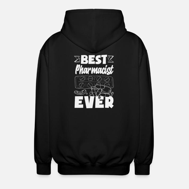 Pharmacien Technicien Pharmaceutique - Veste à capuche unisexe - noir