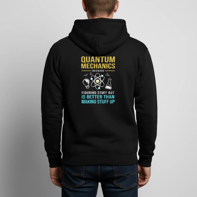 Fisica quantistica Meccanica quantistica Salto quantistico Felpa unisex con cappuccio