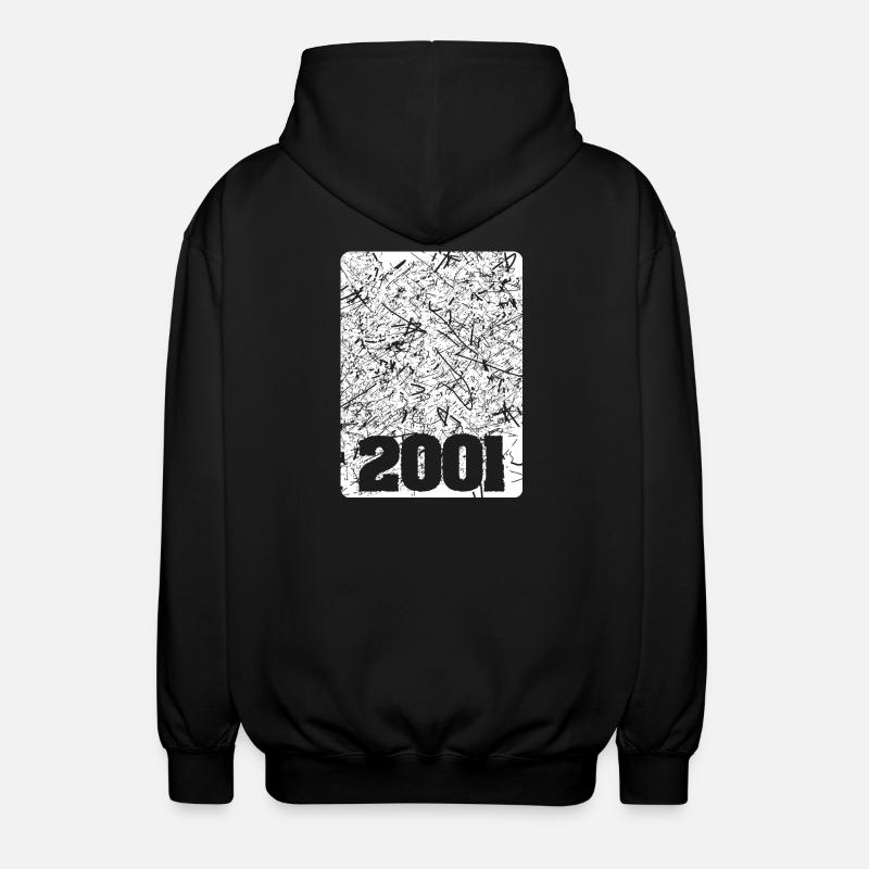 Numéro 2001 - Veste à capuche unisexe - noir