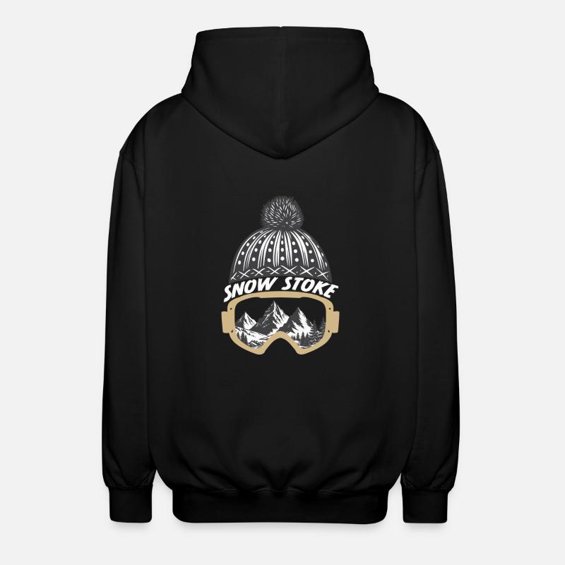 Neige Stoke - Veste à capuche unisexe - noir