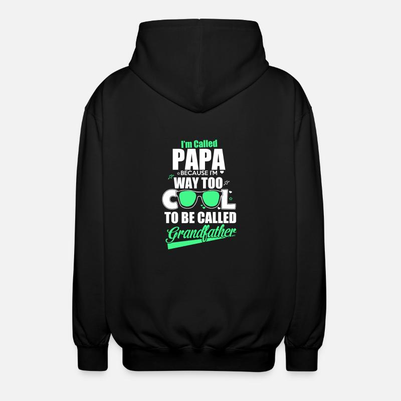Je suis appelé Papa - Veste à capuche unisexe - noir
