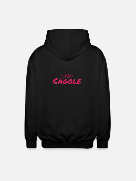 Miss Cagole - Veste à capuche unisexe - noir