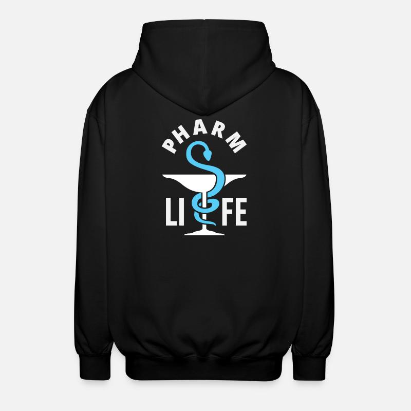 Pharmacien Technicien Pharmaceutique - Veste à capuche unisexe - noir