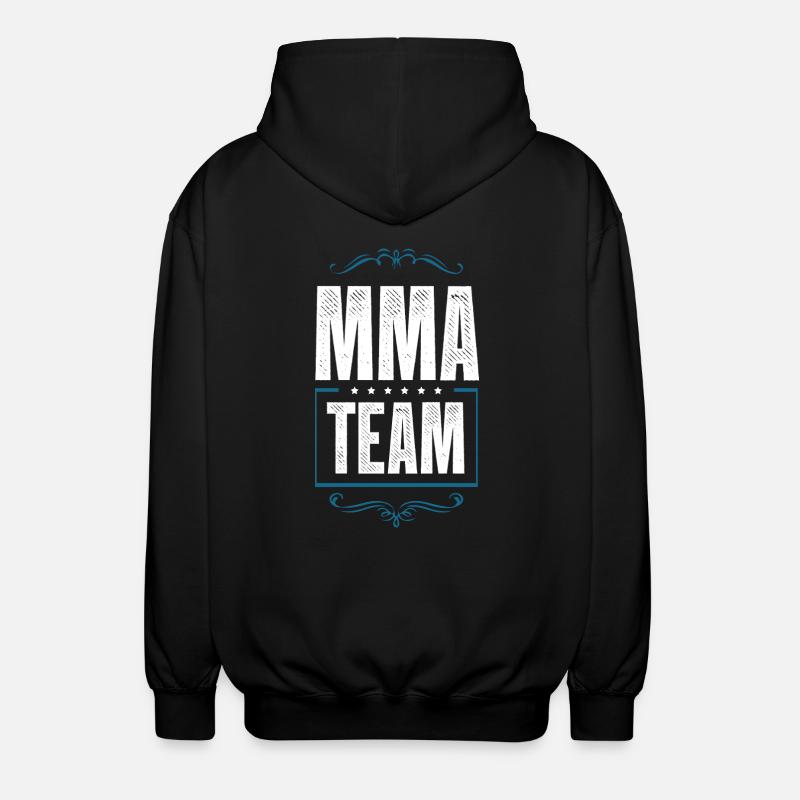 L’équipe Mma - Veste à capuche unisexe - noir