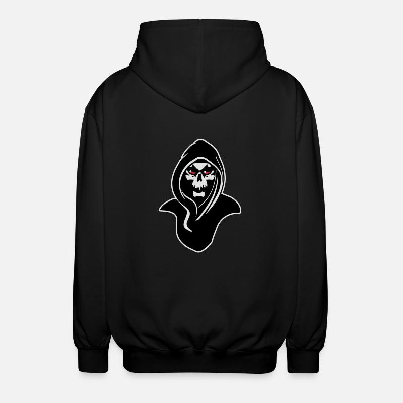 mort capot - Veste à capuche unisexe - noir