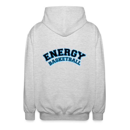 street wear logo nero energy basketball - Felpa unisex con cappuccio