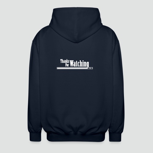 Thanksforwatching - Uniseks zip hoodie
