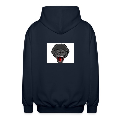 gorilla - Uniseks zip hoodie