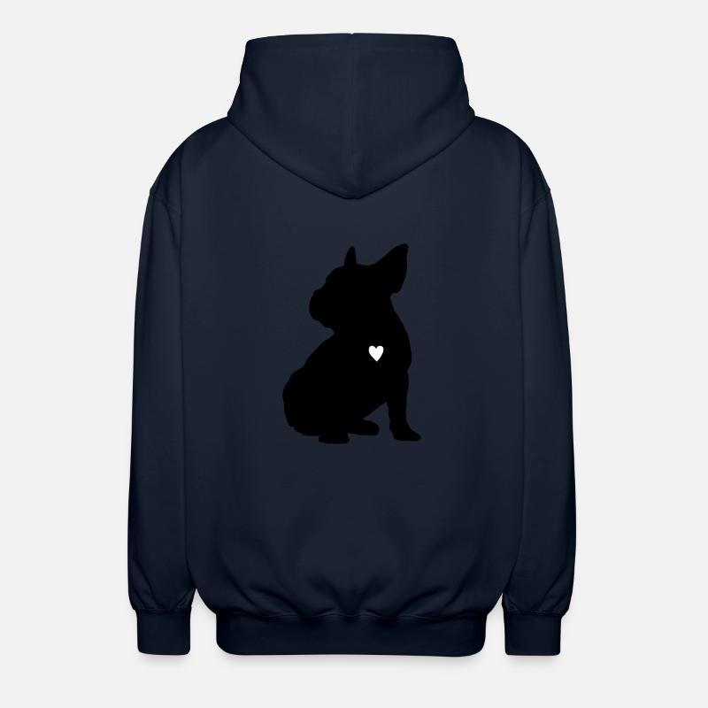 Bully pour mon coeur - Veste à capuche unisexe - marine