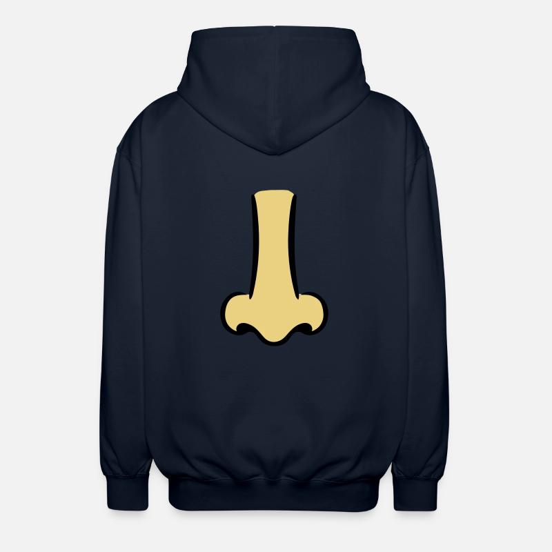 Nose - Unisex Hooded Jacket - navy