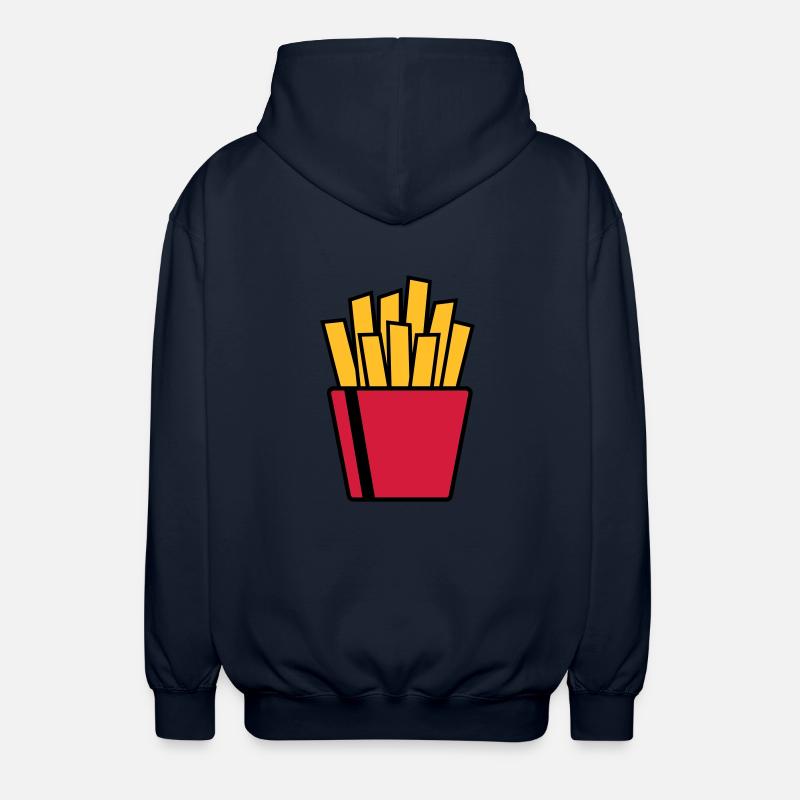 Frites - Veste à capuche unisexe - marine