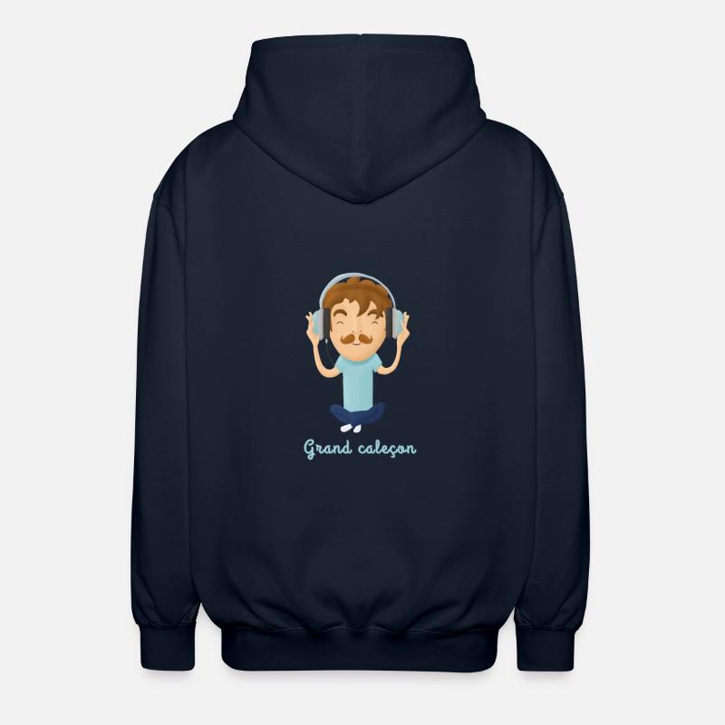 Grand caleçon - Veste à capuche unisexe - marine