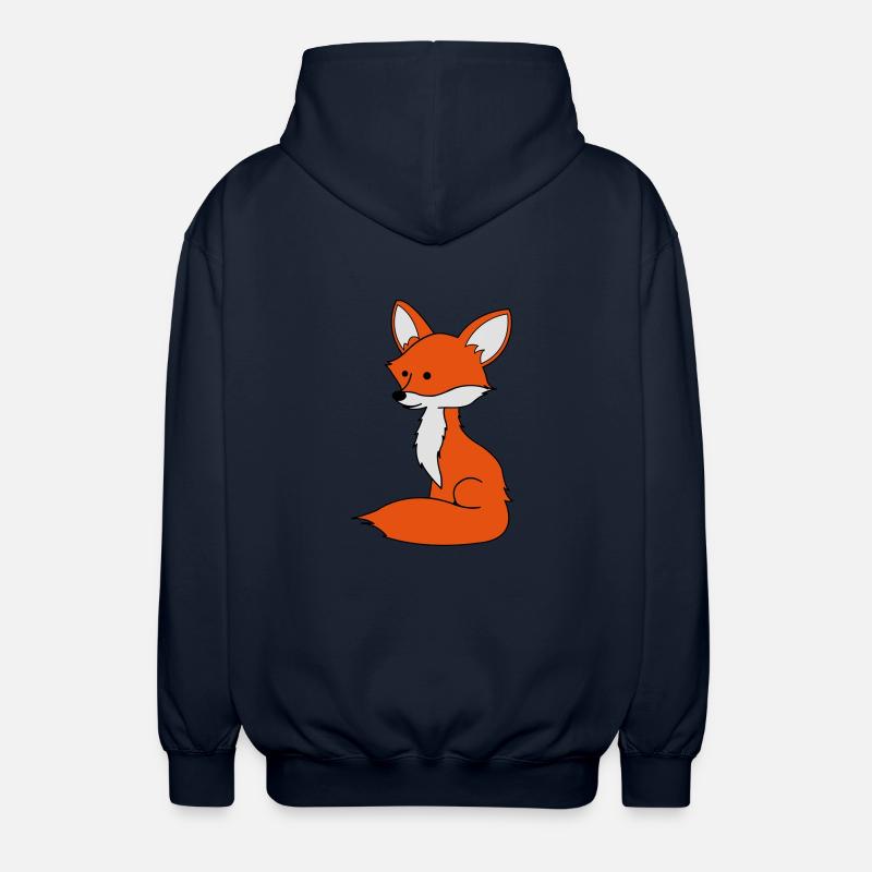 fuchs_02 - Veste à capuche unisexe - marine