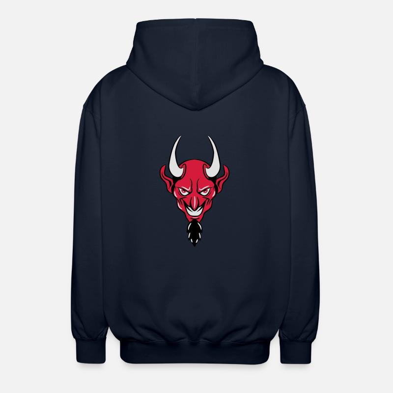 Devil evil dangerous - Unisex Hooded Jacket - navy