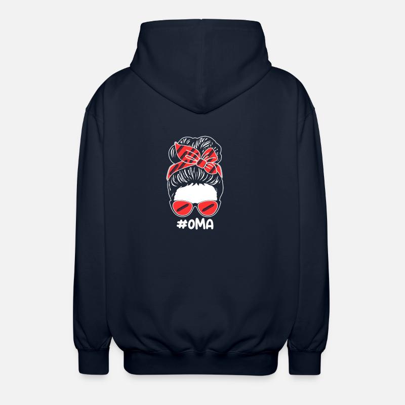 Harmonica Granny Harmonica - Veste à capuche unisexe - marine