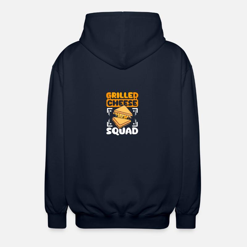 Grilled cheese squad - Unisex Kapuzenjacke - Navy
