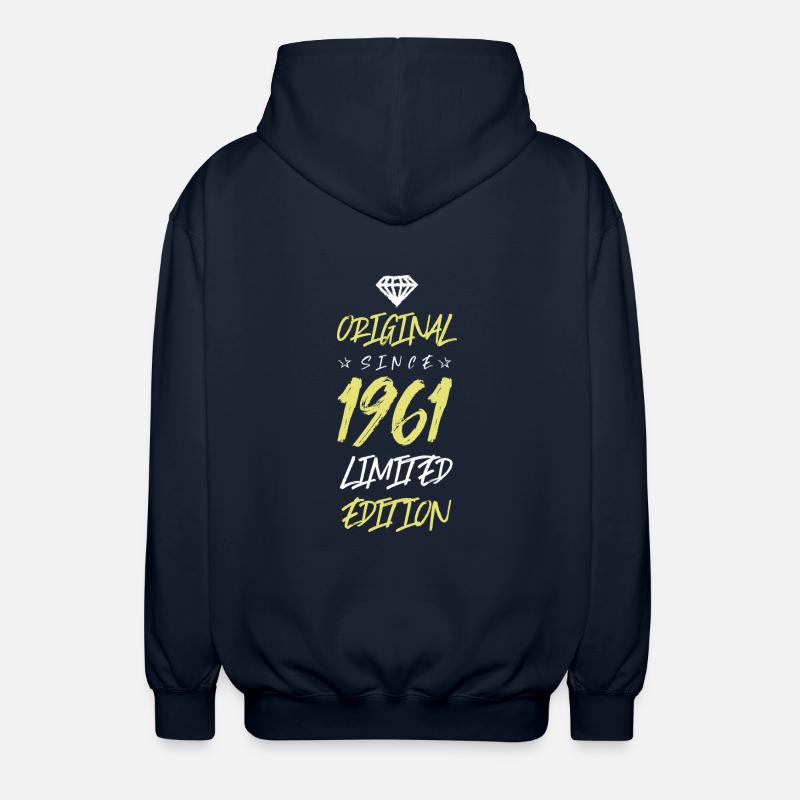 1961 Édition limitée - Veste à capuche unisexe - marine
