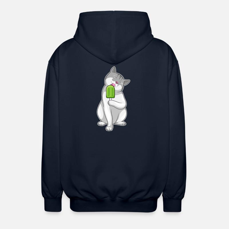 Popsicles pour chat - Veste à capuche unisexe - marine