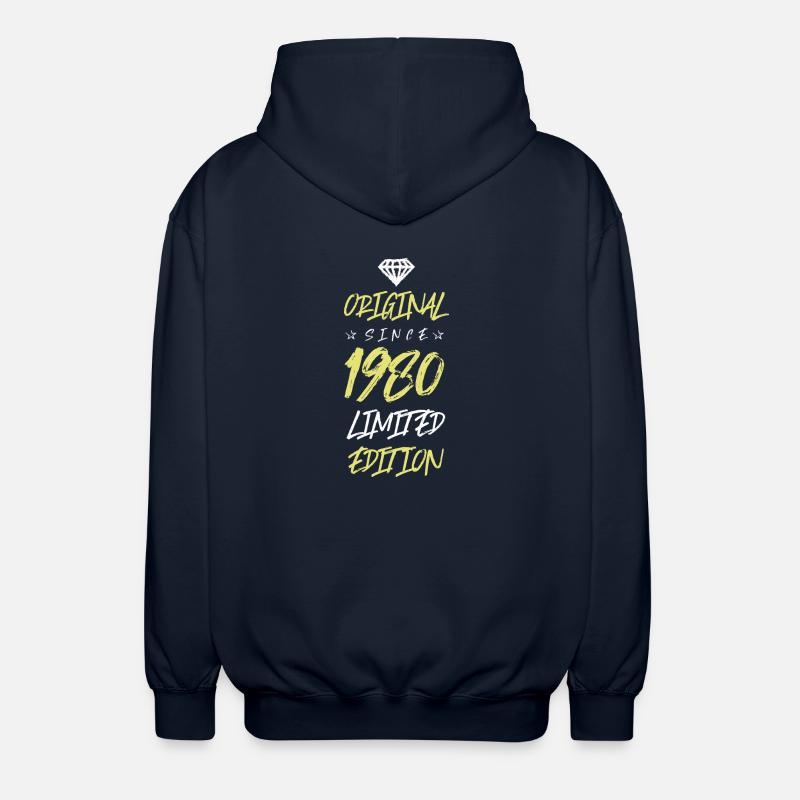 1980 Édition limitée - Veste à capuche unisexe - marine