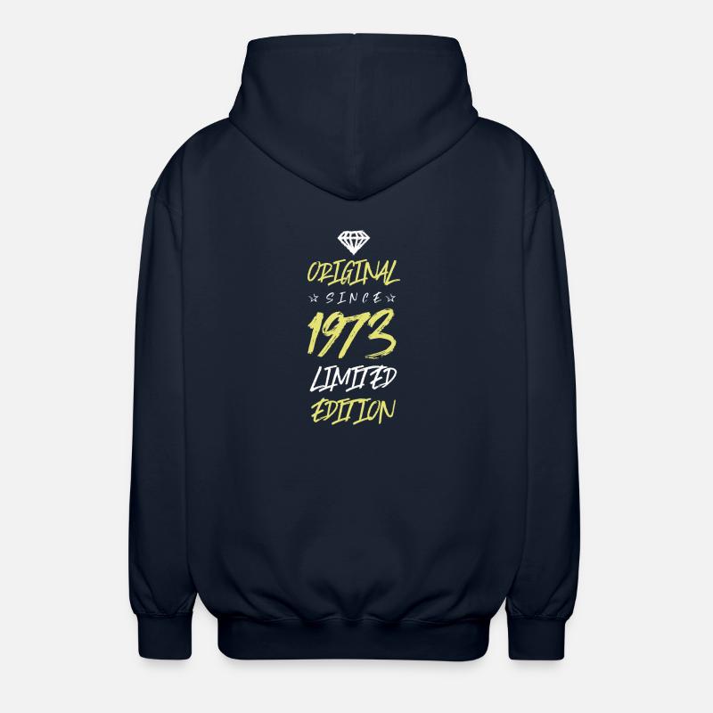 1973 Édition limitée - Veste à capuche unisexe - marine