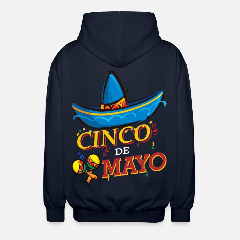 cinco de mayo - 5 de mayo - Veste à capuche unisexe - marine