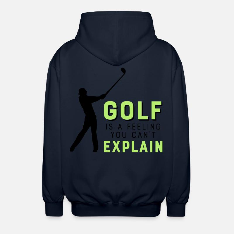 Le golf - Veste à capuche unisexe - marine