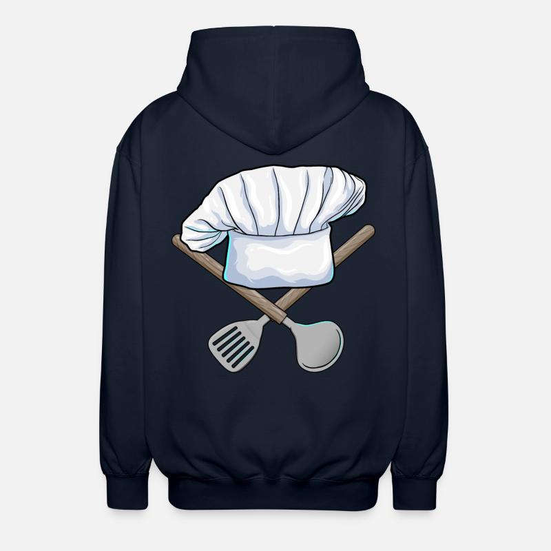 Cuisine de Chef’s Hat - Veste à capuche unisexe - marine