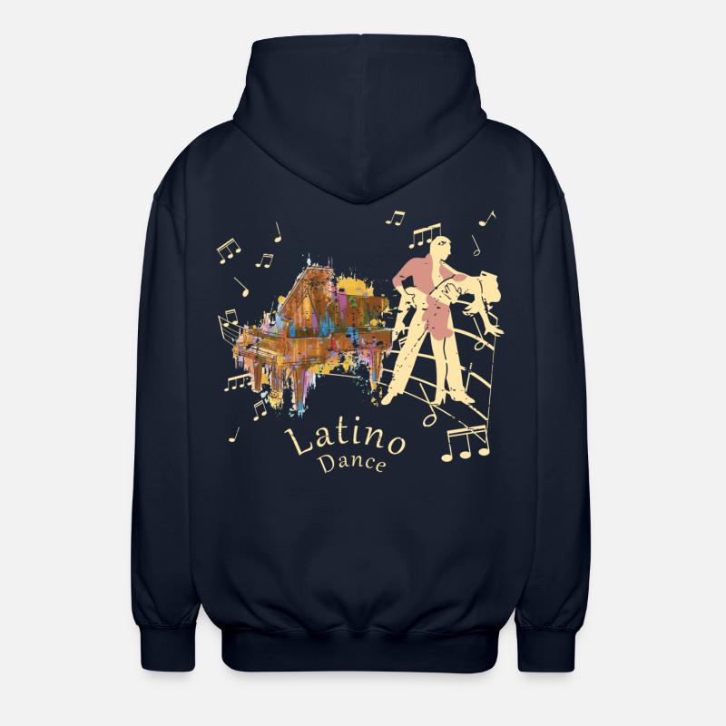 Danseuse latino - Veste à capuche unisexe - marine