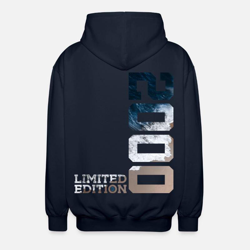 26E ÉDITION LIMITÉE ANNIVERSAIRE 2000 - Veste à capuche unisexe - marine
