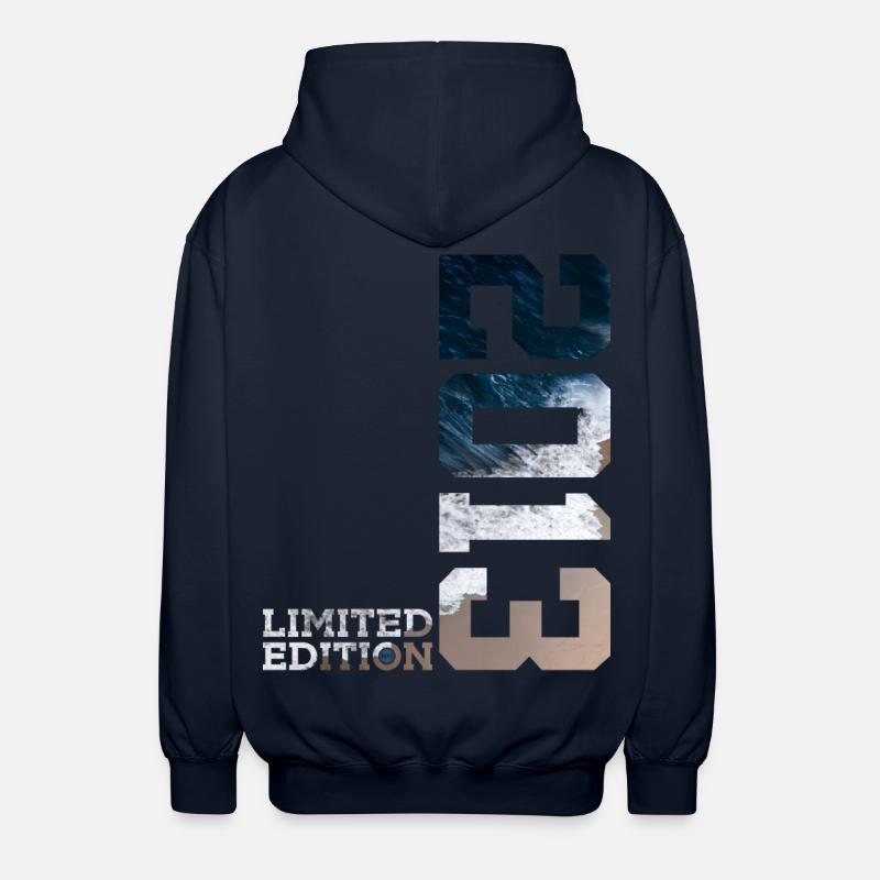 13E ANNIVERSAIRE ÉDITION LIMITÉE 2013 - Veste à capuche unisexe - marine