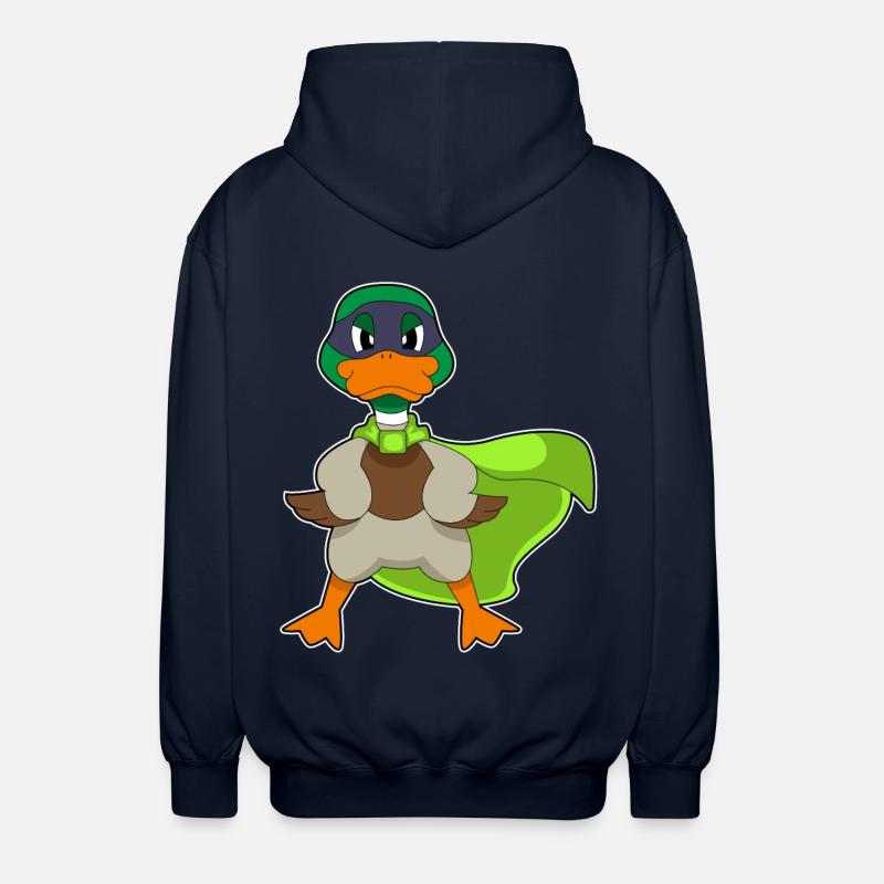 Cap Duck Hero - Veste à capuche unisexe - marine