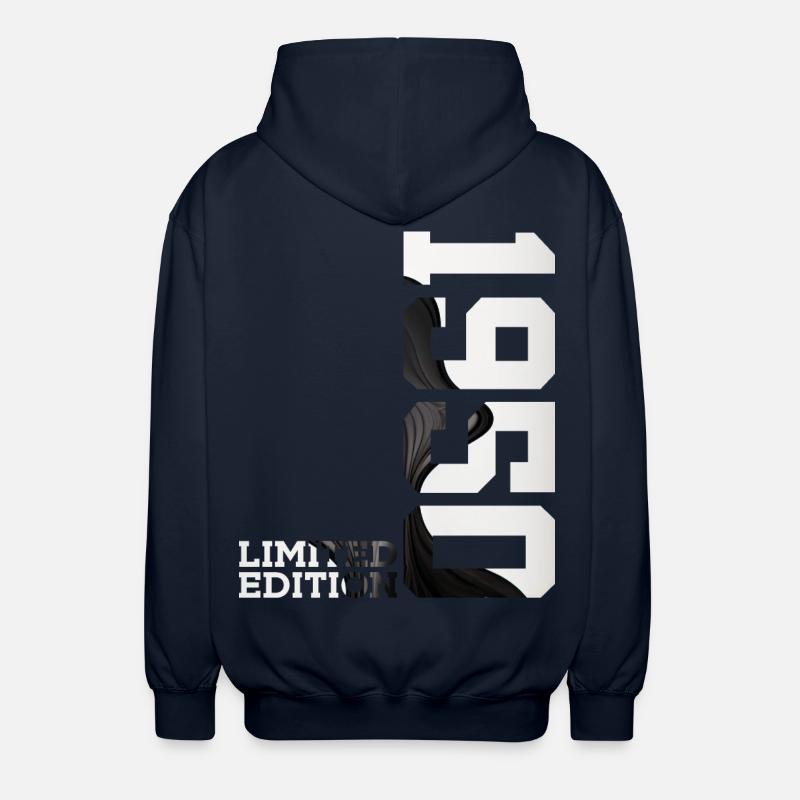 ÉDITION LIMITÉE 76E ANNIVERSAIRE 1950 - Veste à capuche unisexe - marine
